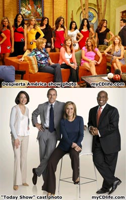 Spanish morning TV vs. American morning TV